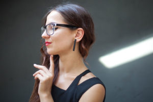 Серьга гвоздик